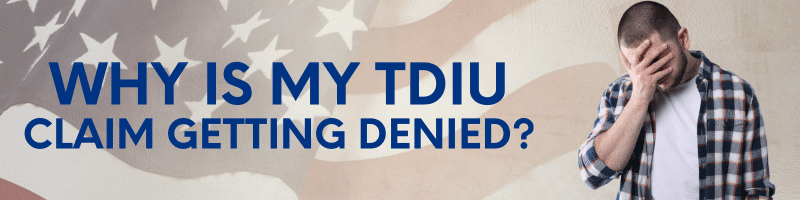TDIU Denied CTA Banner